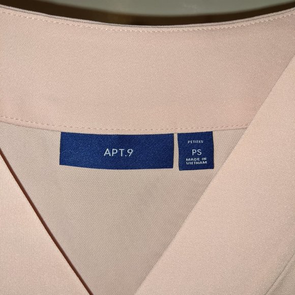 Apt 9 light pink dress top - Picture 2 of 4